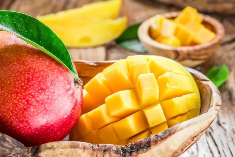 Mangoes that are used to increase the bioavailability of cannabinoids